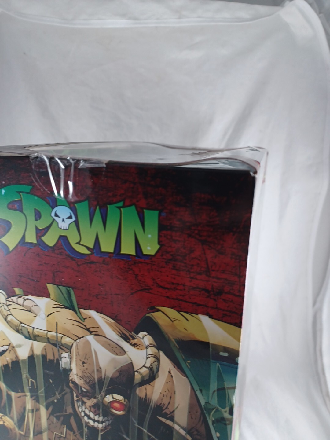 McFarlane Toys Spawn Overkill Mega 9.5&Prime; Action Figure New Box Damage