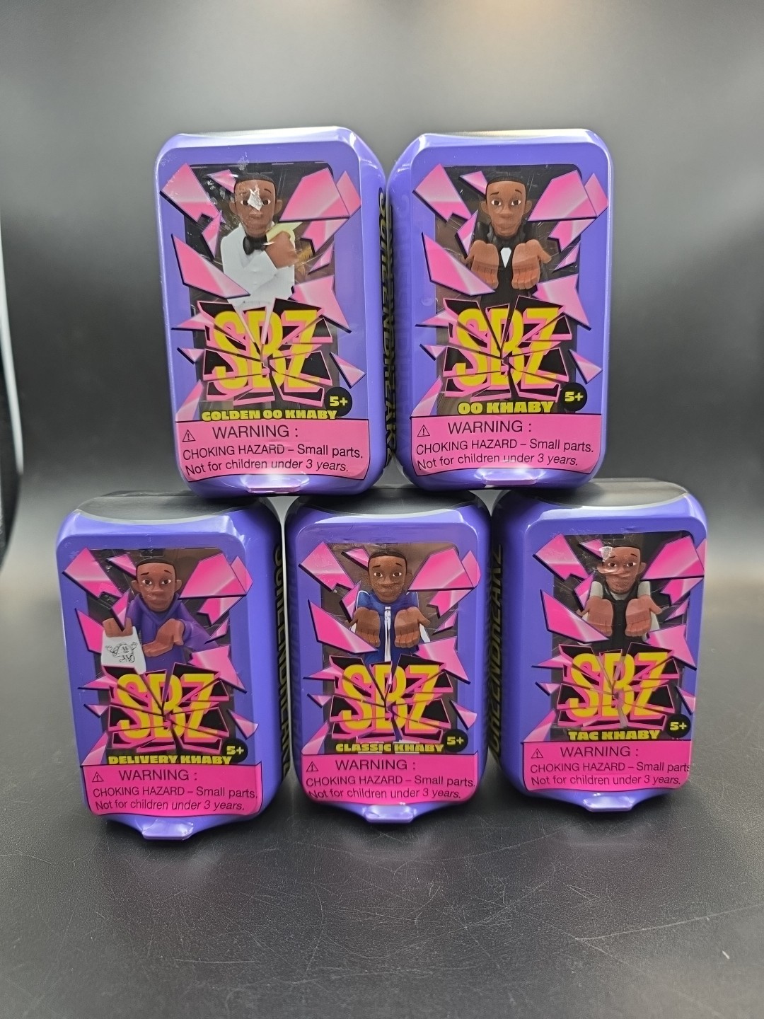 Set Of 5 Screenbreakz SBZ Khaby NIB