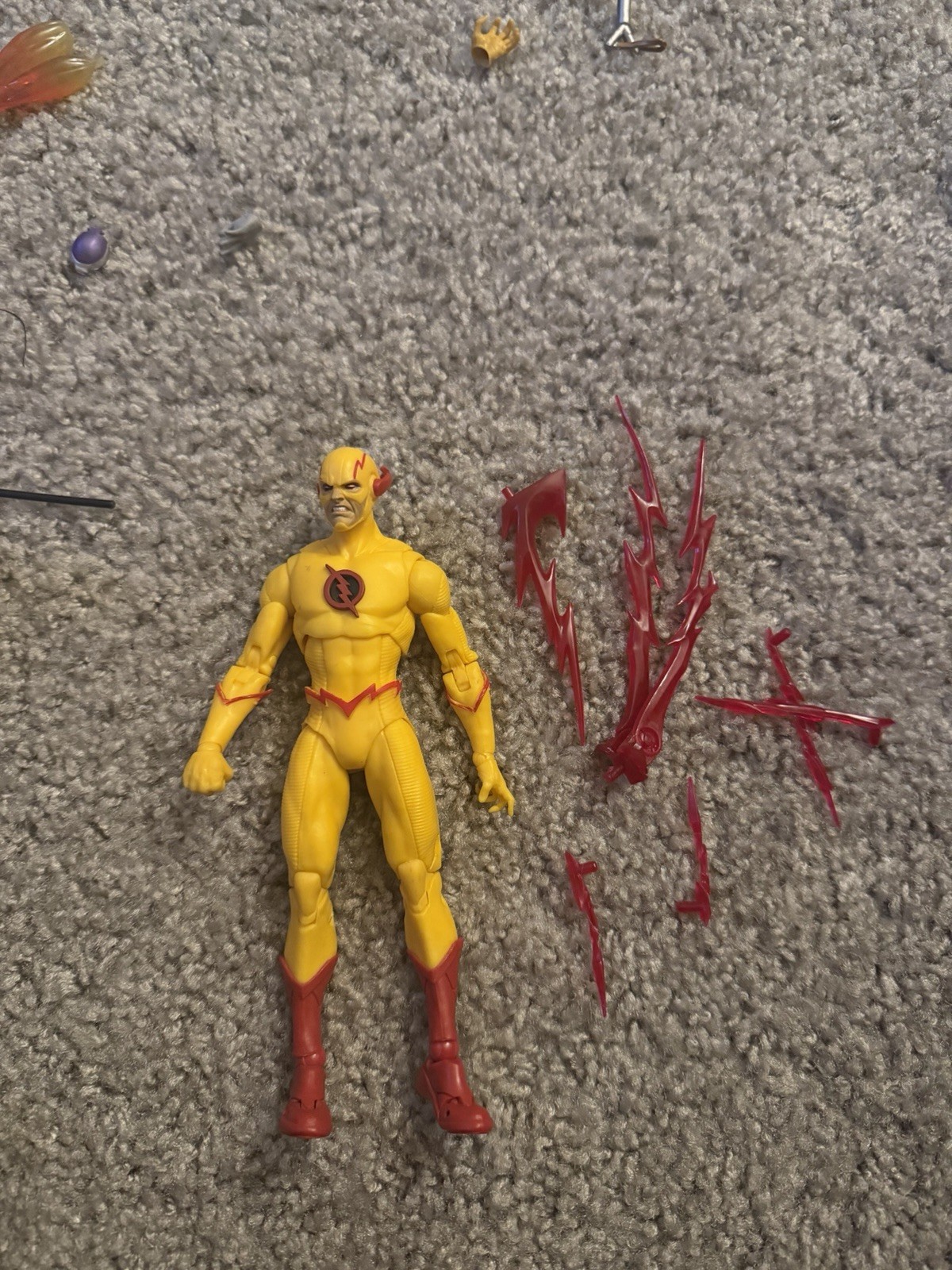 McFarlane Toys DC Multiverse Reverse Flash Rebirth 7” Action Figure Loose
