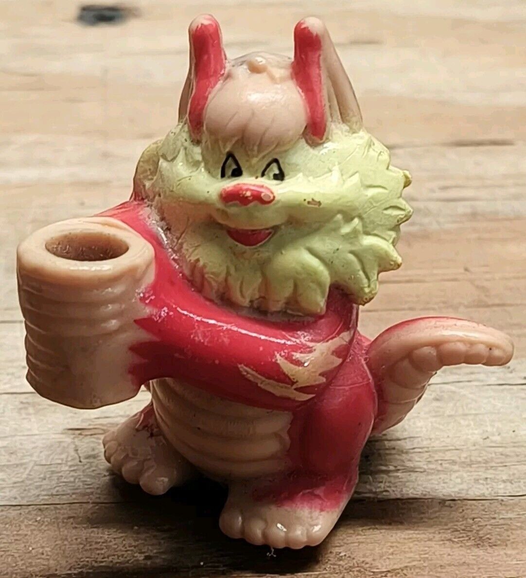 Thundercats Snarf Vintage Figure Pencil Topper Straw Holder Toy- 1985