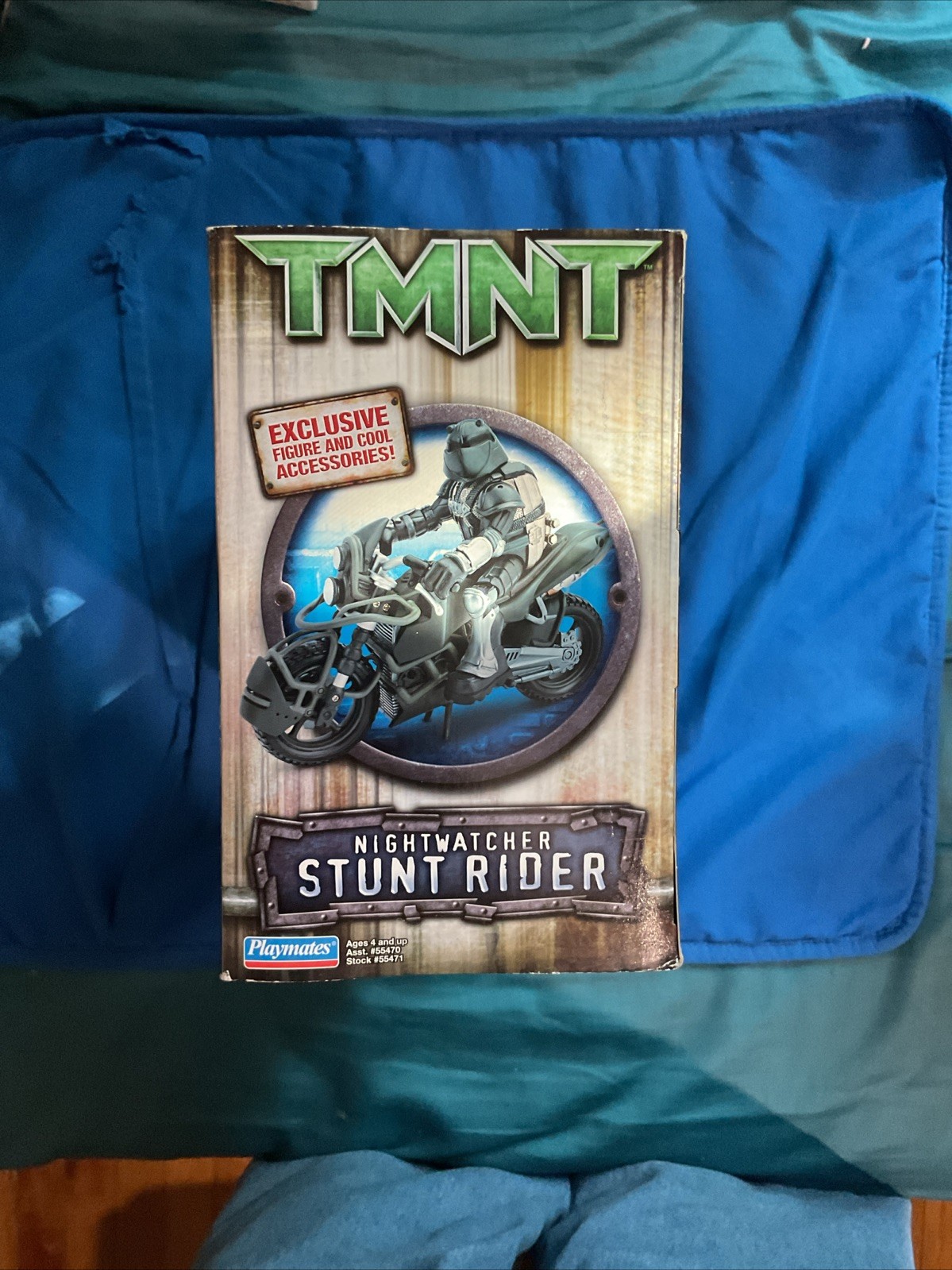 2007 PLAYMATE TMNT SEALED Nightwatcher Stunt Rider