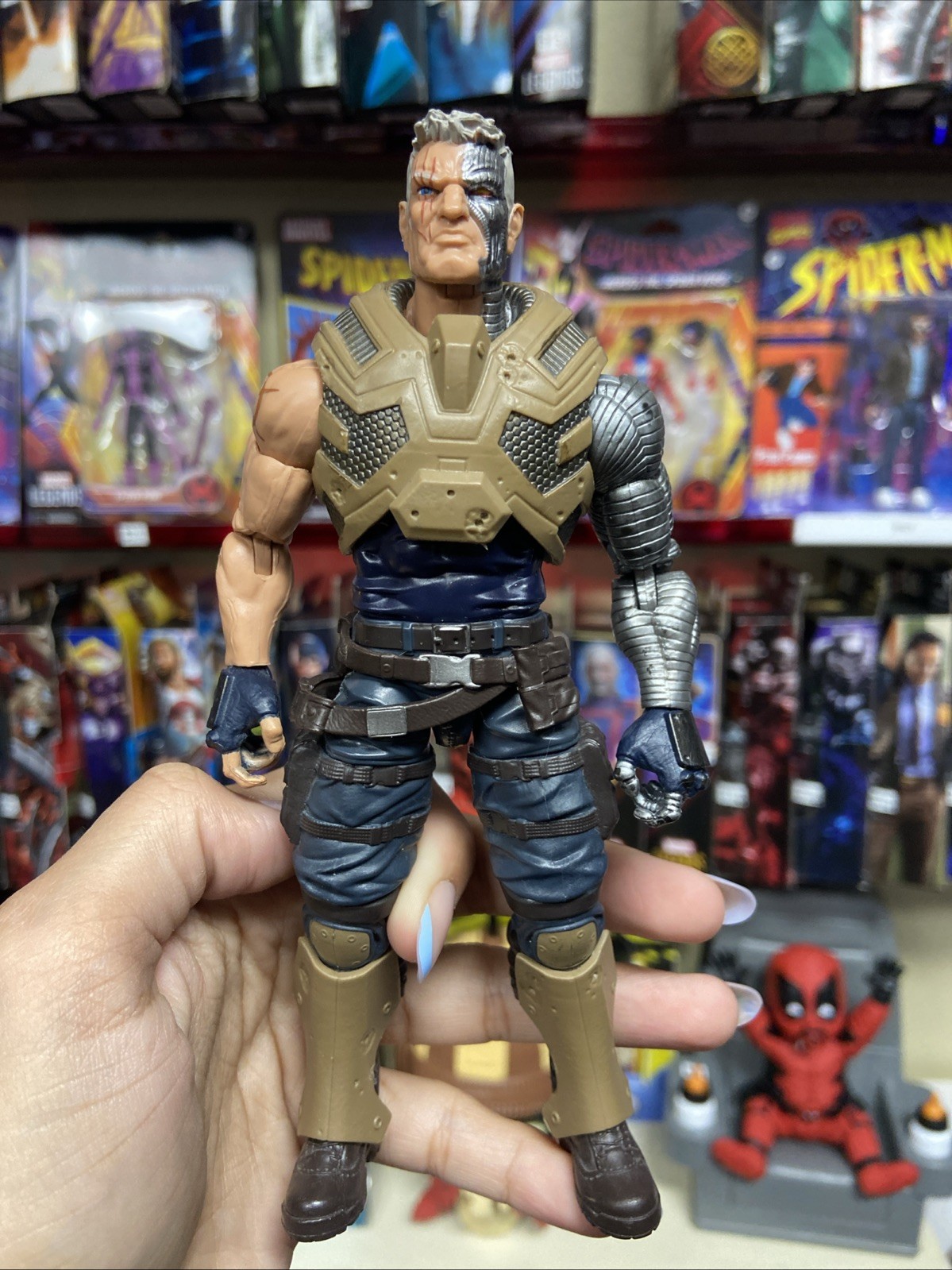 Marvel Legends Cable Juggernaut Wave Hasbro Loose X-Men Action Figure Incomplete