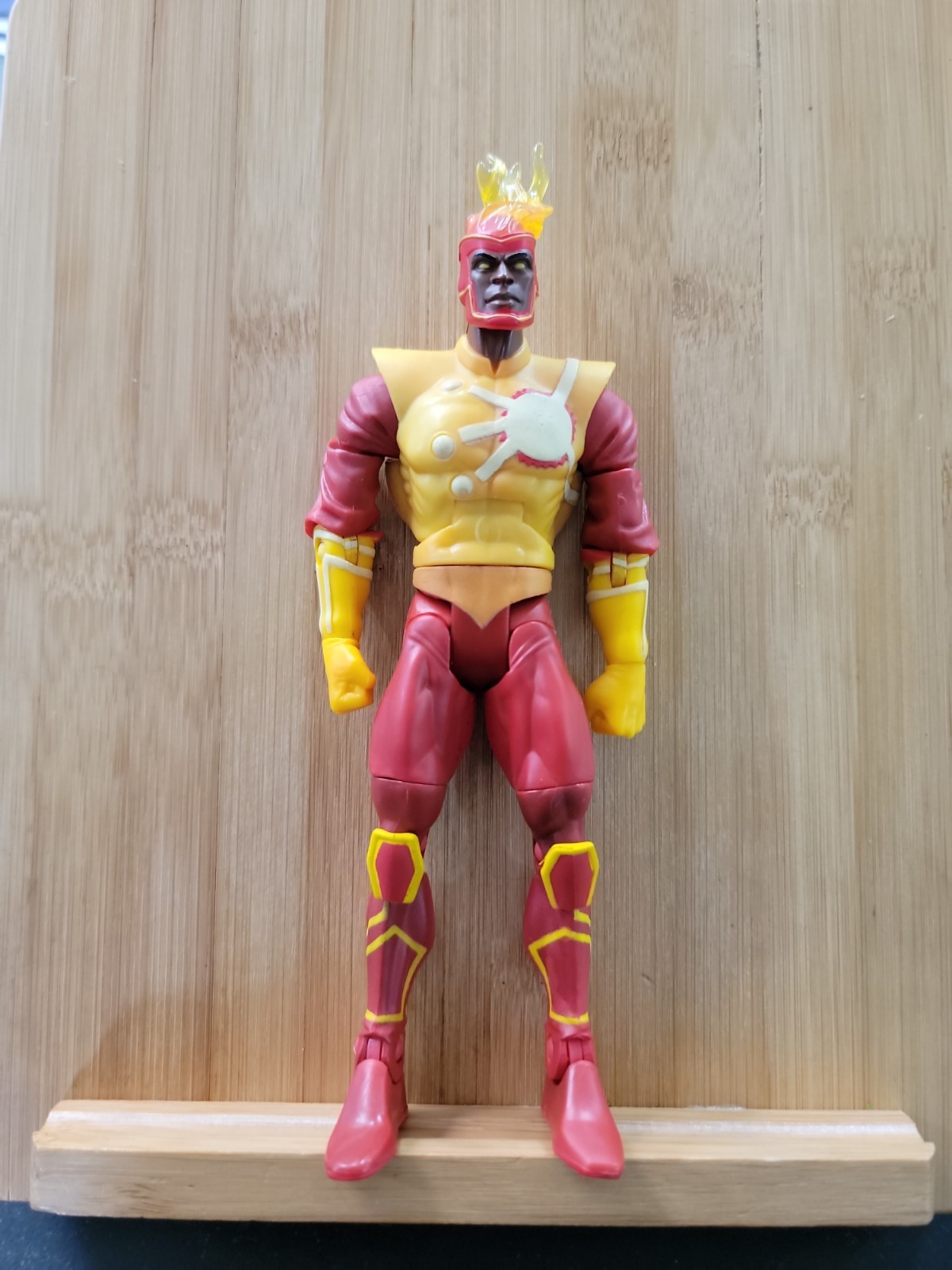 DCU CLASSICS FIRESTORM VARIANT 2008 ACTION FIGURE LOOSE Missing Accessories