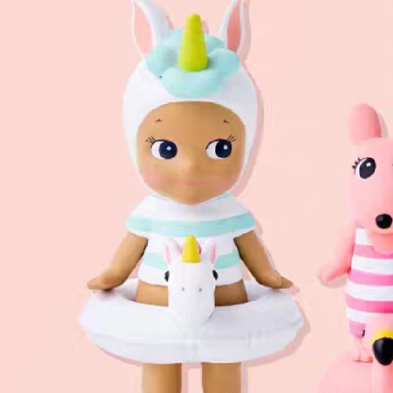 1PC Sonny Angel Summer Holiday 2026 Little Black Series Blind Box Hidden unicorn