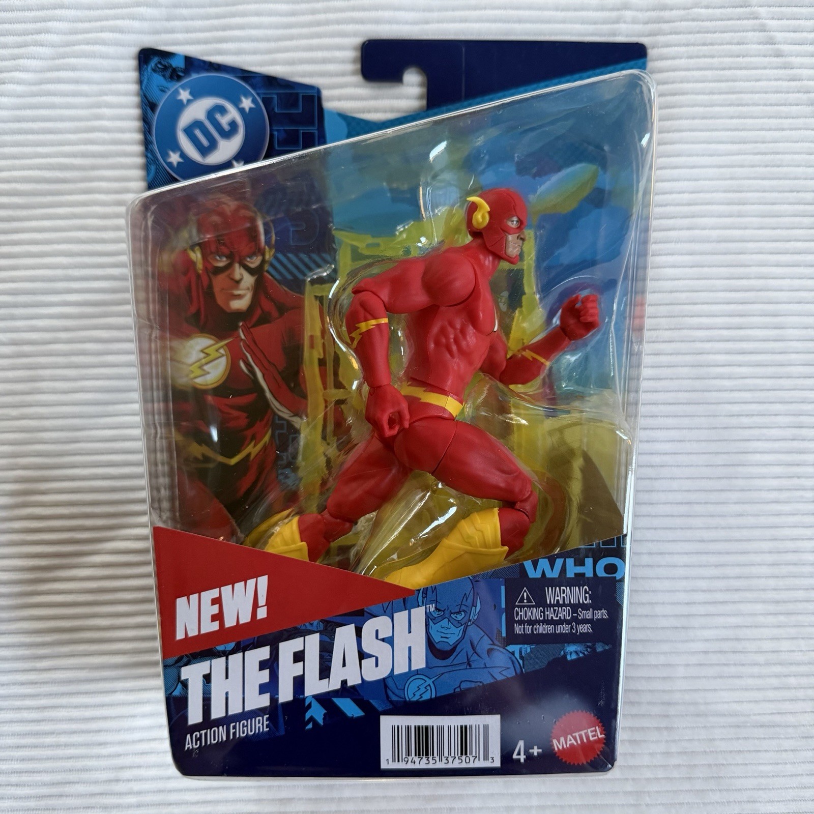 2026 Mattel DC Comics Super-Villains The Flash Retro Action Figure New In Box