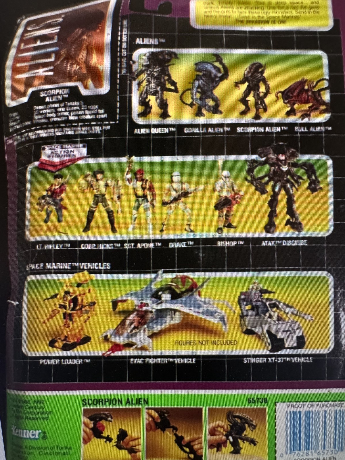 ALIENS SCORPIAN ALIEN FIGURE