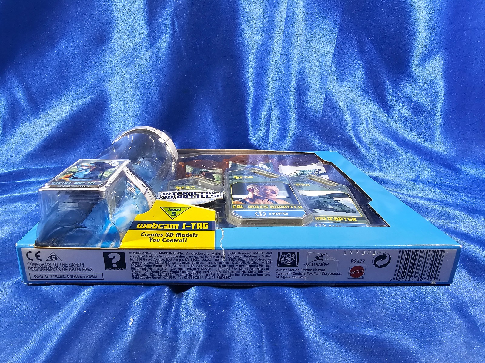 Avatar Jake Sully Interactive Battle Pack Webcam i-TAG Mattel 2009 – NEW