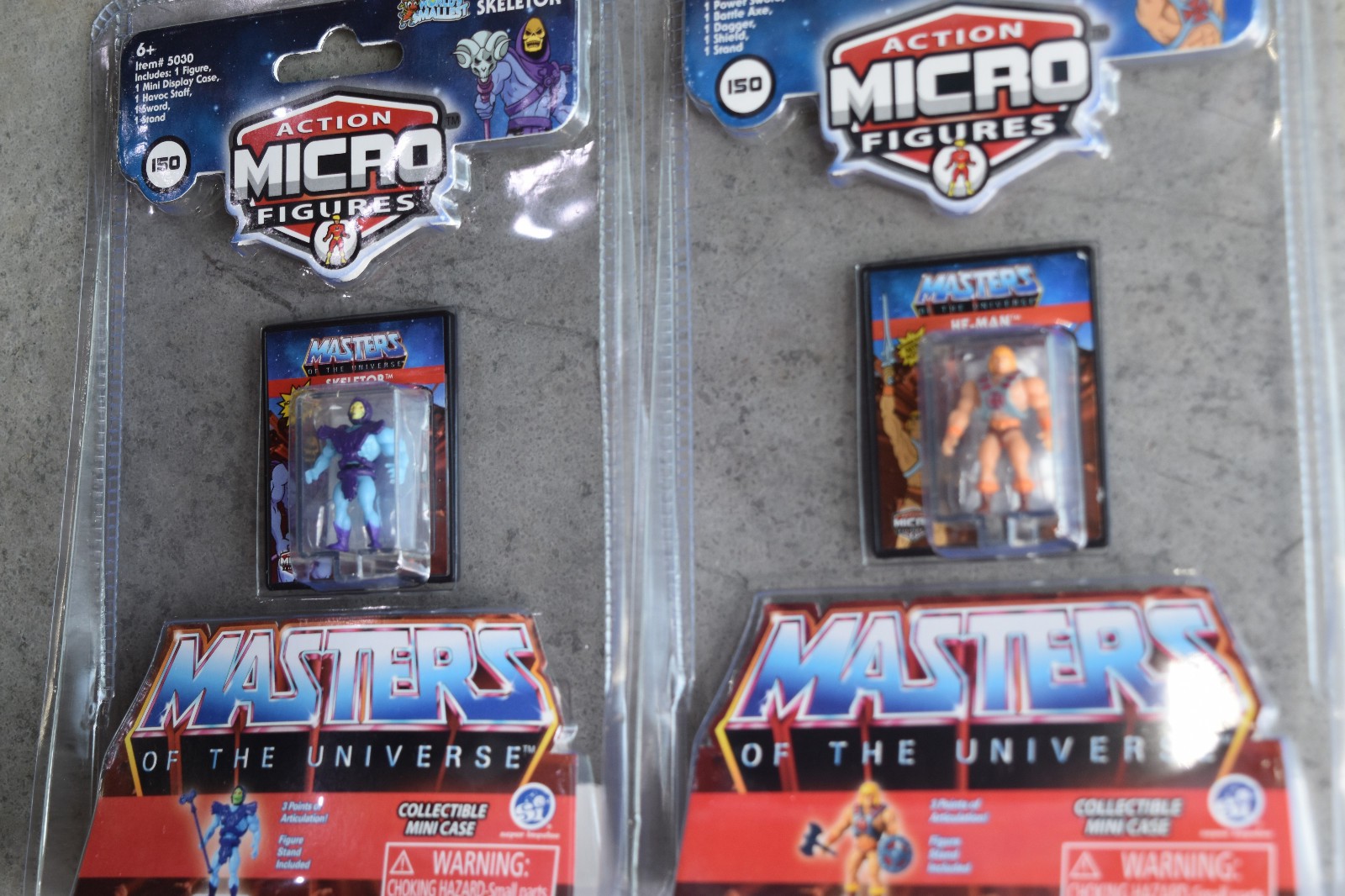 Masters of the Universe SKELETOR and He-man set