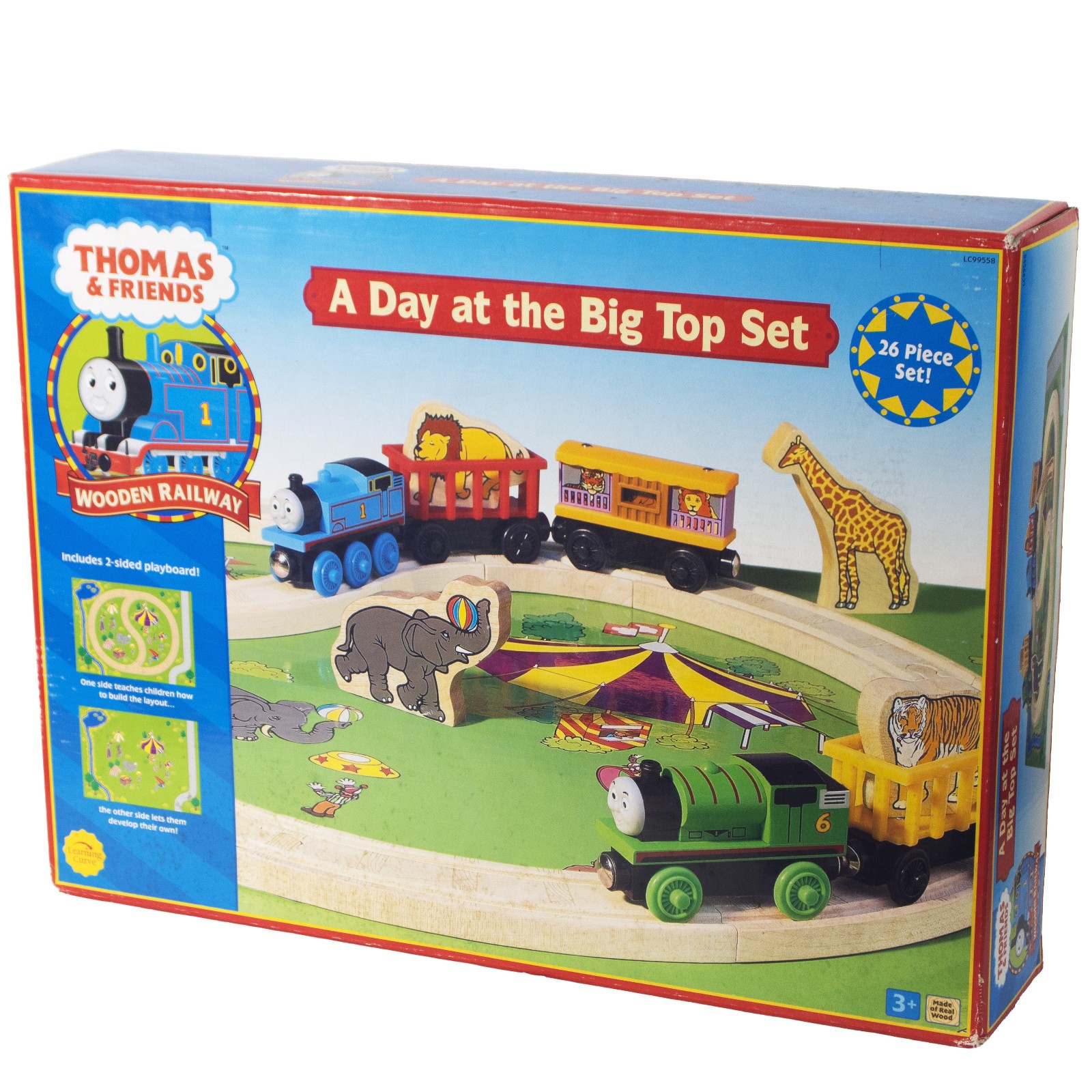Thomas & Friends A Day at the Big Top 26-Piece Set Wooden Railway – New In Box