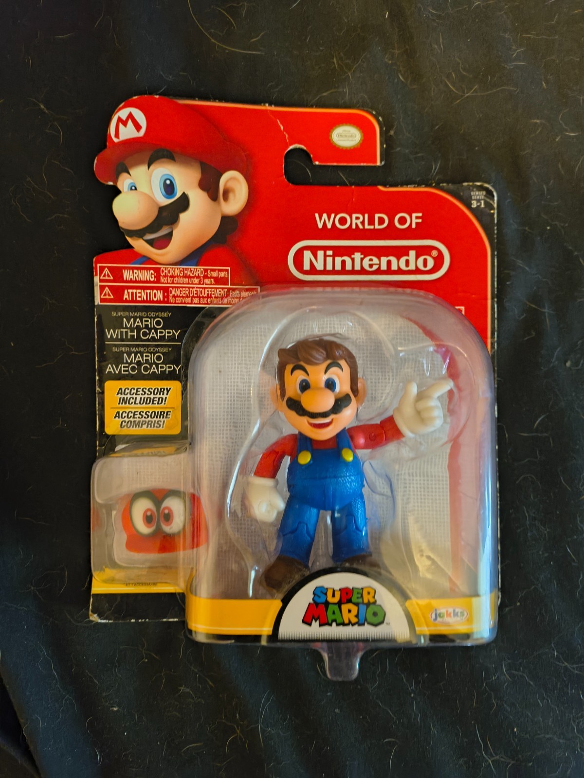 World of Nintendo Mario with Cappy Accessory!