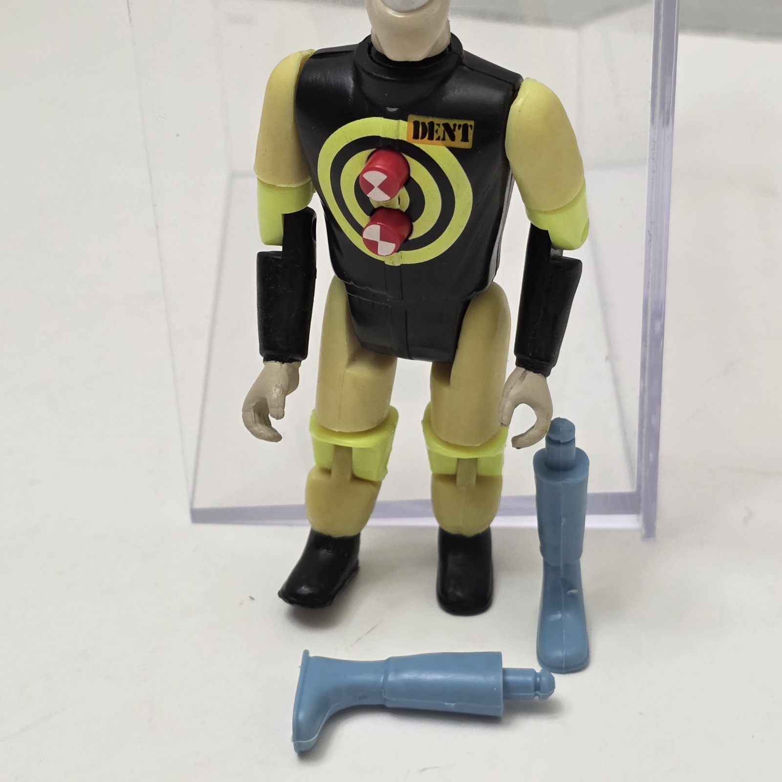 PRO-TEK DENT Dummy #2 w/ Blue Extender Legs : Incredible Crash Dummies by TYCO