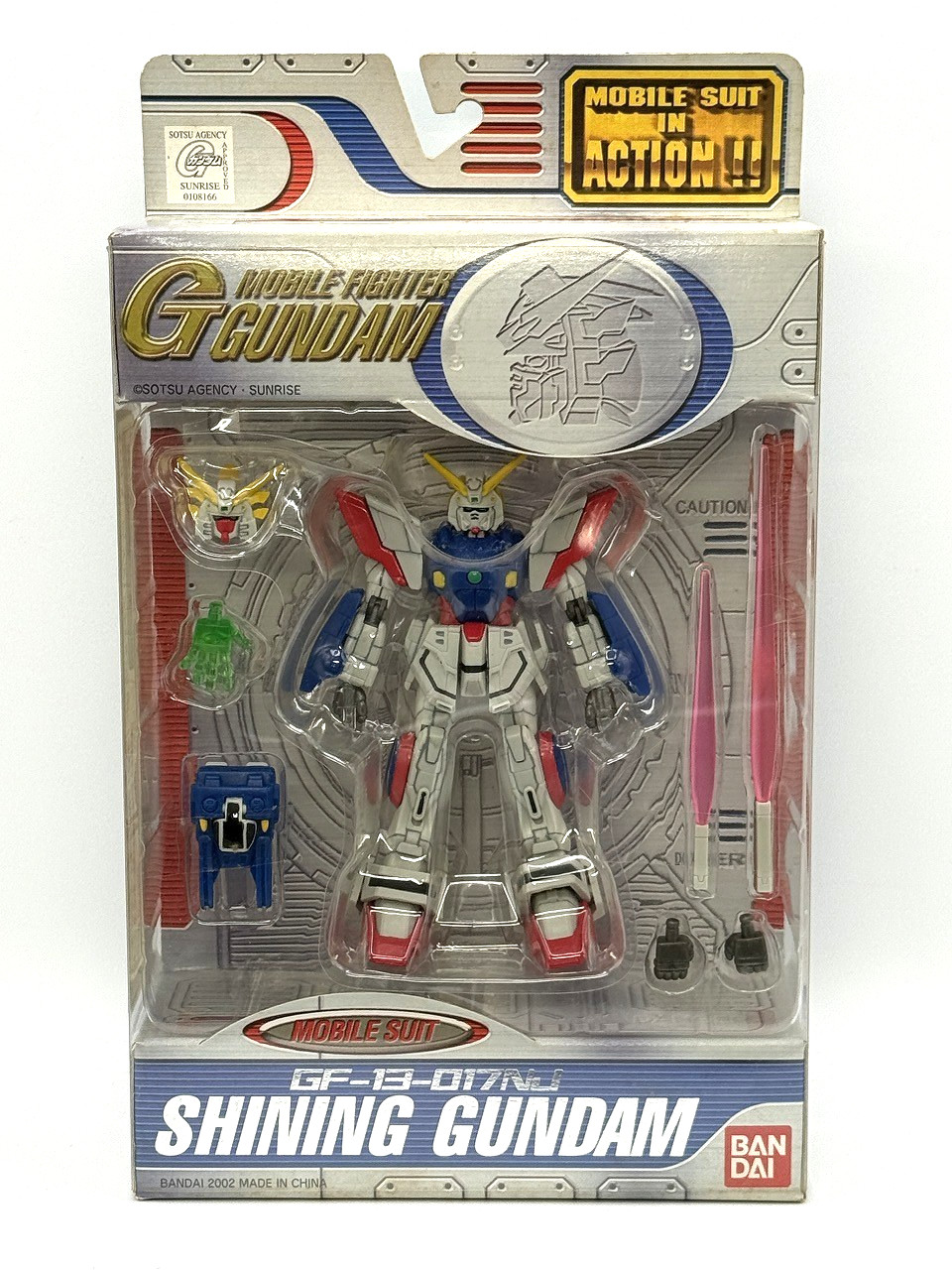 MSIA Mobile Fighter G Gundam  » GF-13-017NJ SHINING GUNDAM  » Japan ver. BANDAI