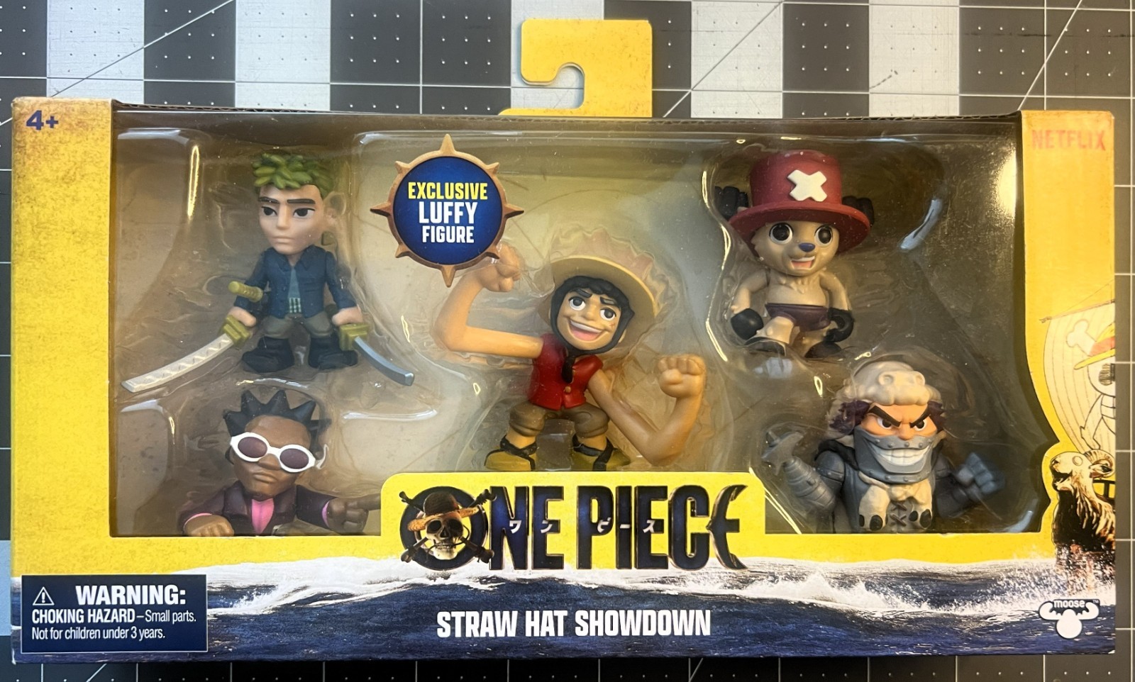 NEW Netflix One Piece Straw Hat Showdown Collection Moose Toys
