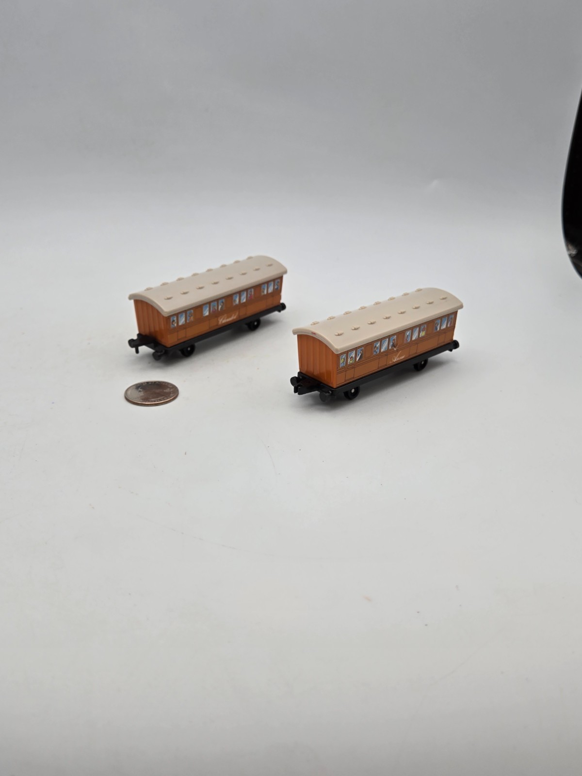 Ertl Thomas Friends Railway Train Tank Engine – Annie & Clarabel Coach Cars GUC