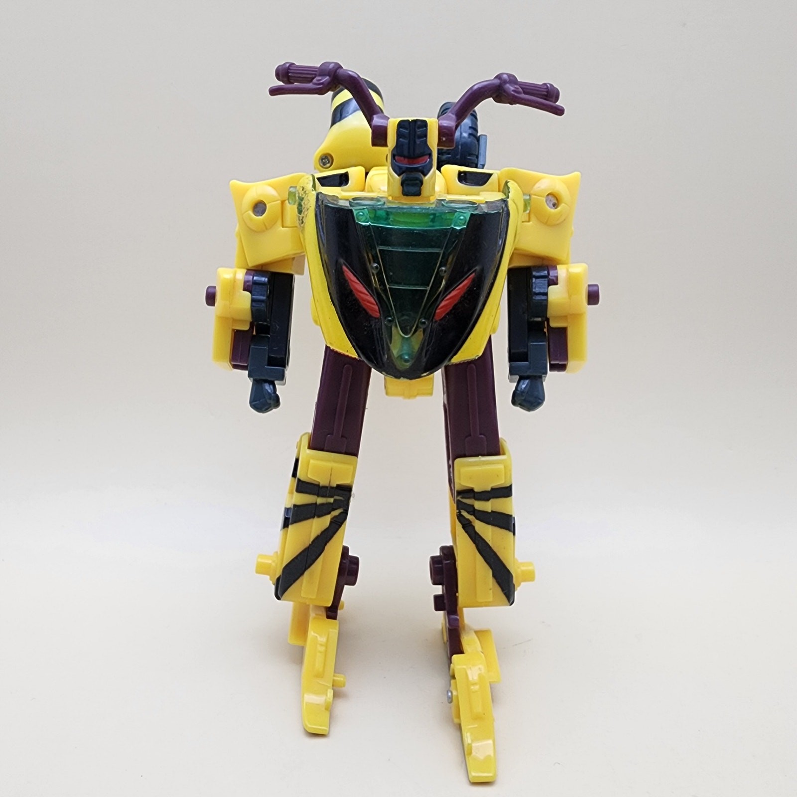 TRANSFORMERS Energon (2003) RAPID RUN 5.5&Prime; Combat Deluxe + NIGHTSCREAM Minicon