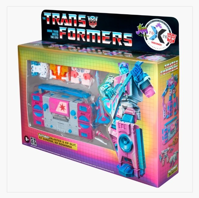 SDCC 2026 HASBRO TRANSFORMERS x JEM & THE HOLOGRAMS – BLASTER & KP&rsquo;s – presale
