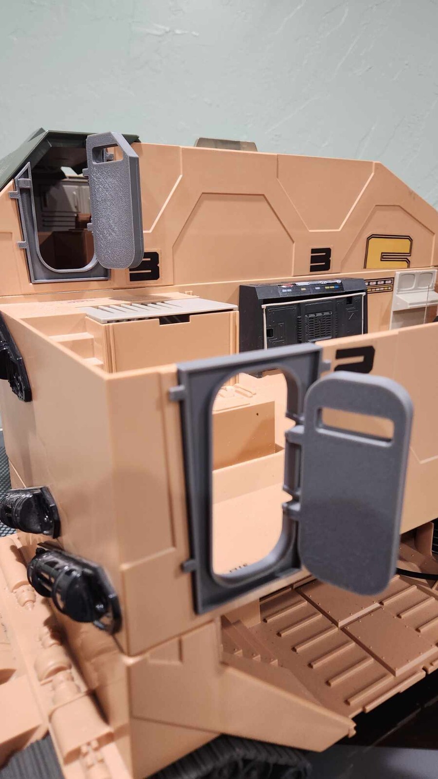 GI Joe Mobile Command Center Doors