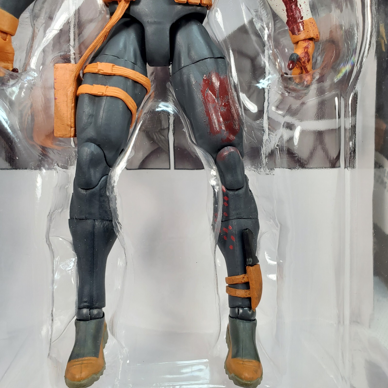 DC Direct Dceased Unkillables Deathstroke 2022 7&Prime; Poseable Figure Open Box