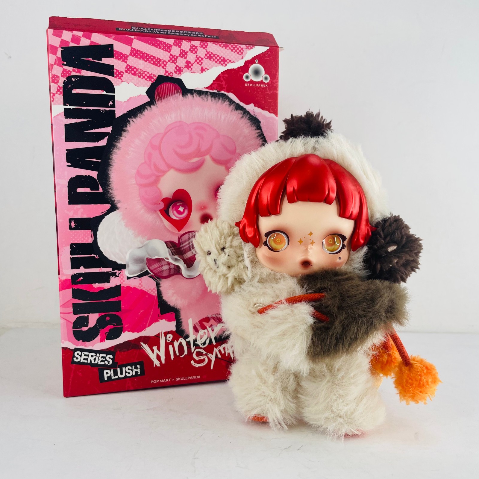 POP MART x SKULLPANDA Winter Symphony Series Plush Dolls Ode to Cocoa Sealed Bag