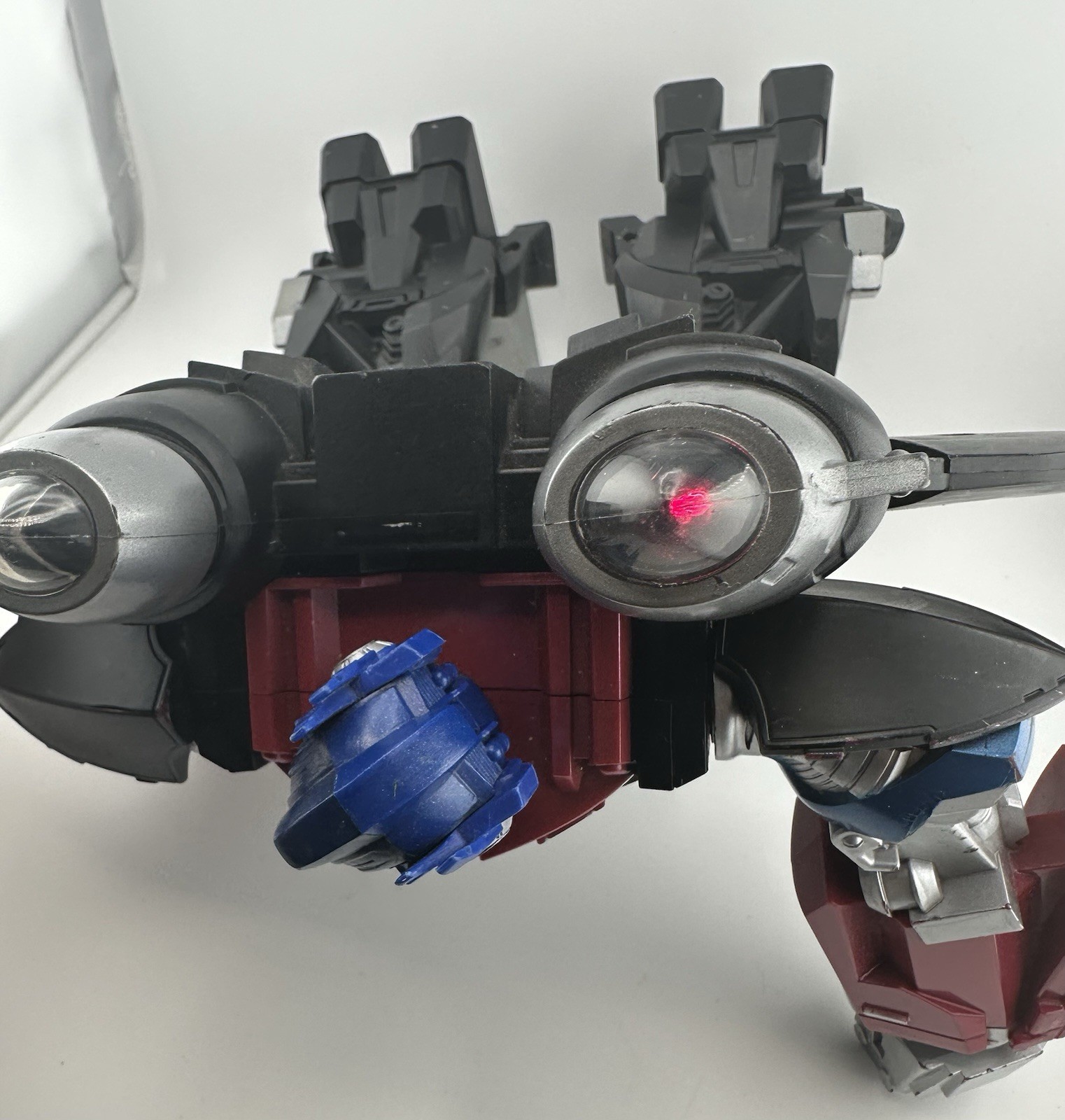 2008 Hasbro Transformers Mega Power Bots Lights Up & Talking 12&Prime; OPTIMUS PRIME