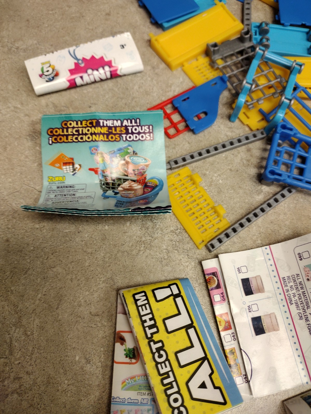 Huge Zuru Surprise Mini Brands! Lot Of 69 Pieces Total! food candy toys and more