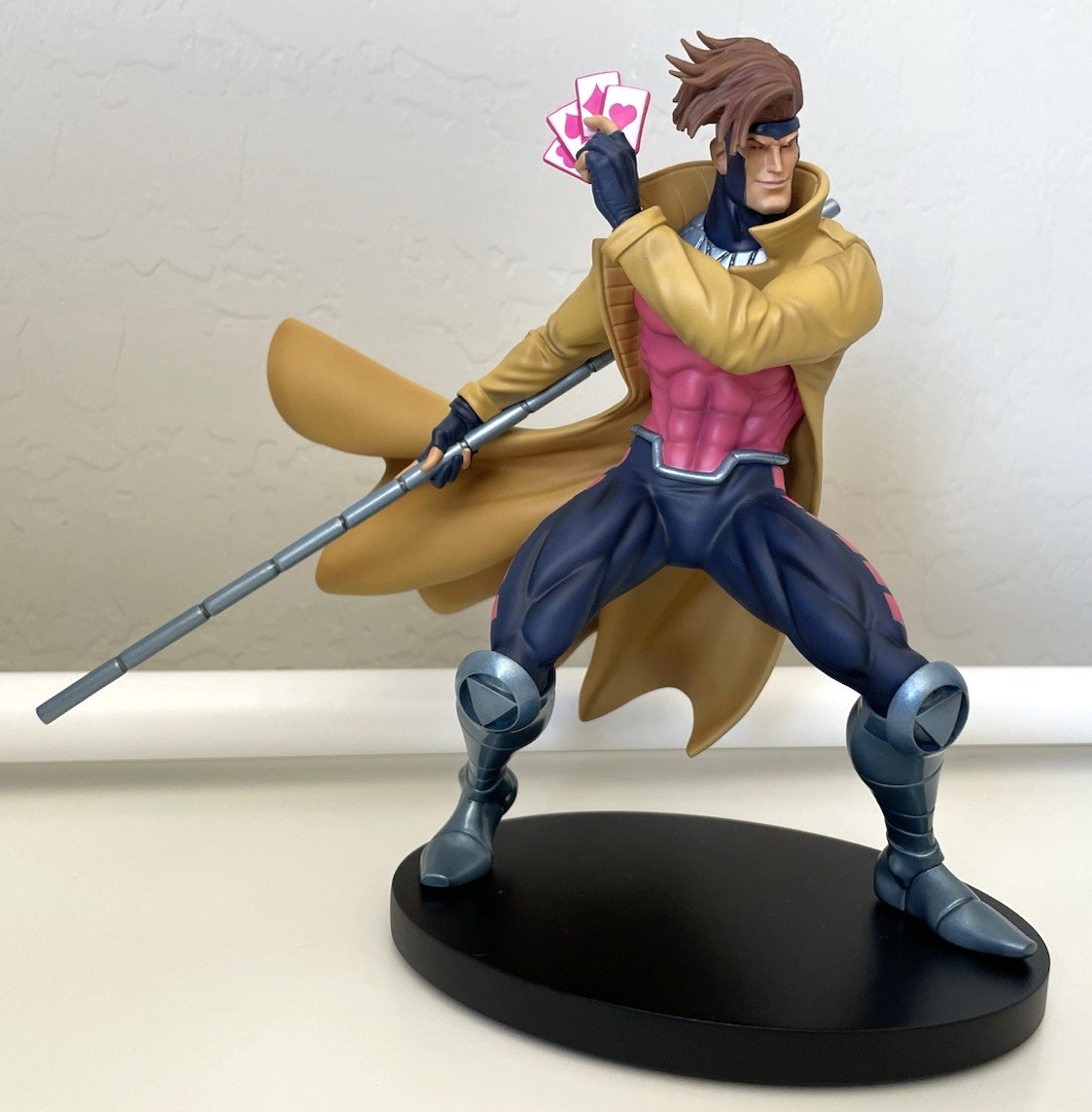 PCS Marvel X-Men Gamerverse Classics Gambit 1:10 Statue (Player 2 Variant, MVC2)