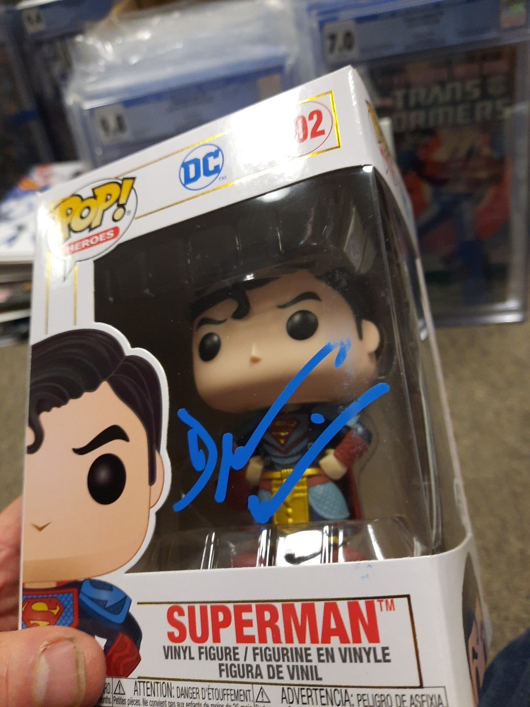 PSA Dean Cain Signed Imperial Palace Superman Clark Kent Autographed 402 Funko