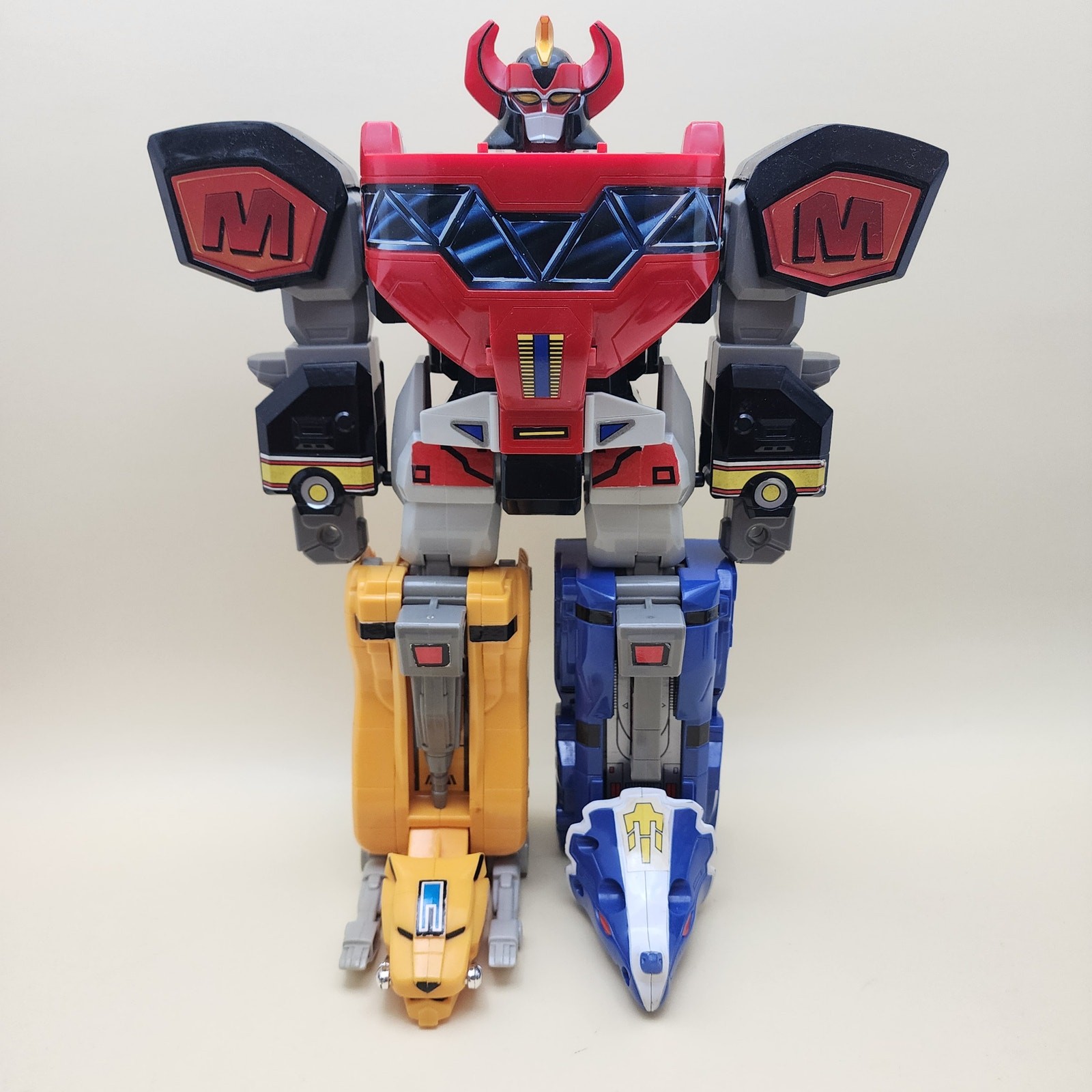 Mighty Morphin POWER RANGERS MMPR (Vintage 1993) MEGAZORD 12&Prime; Combiner Figure