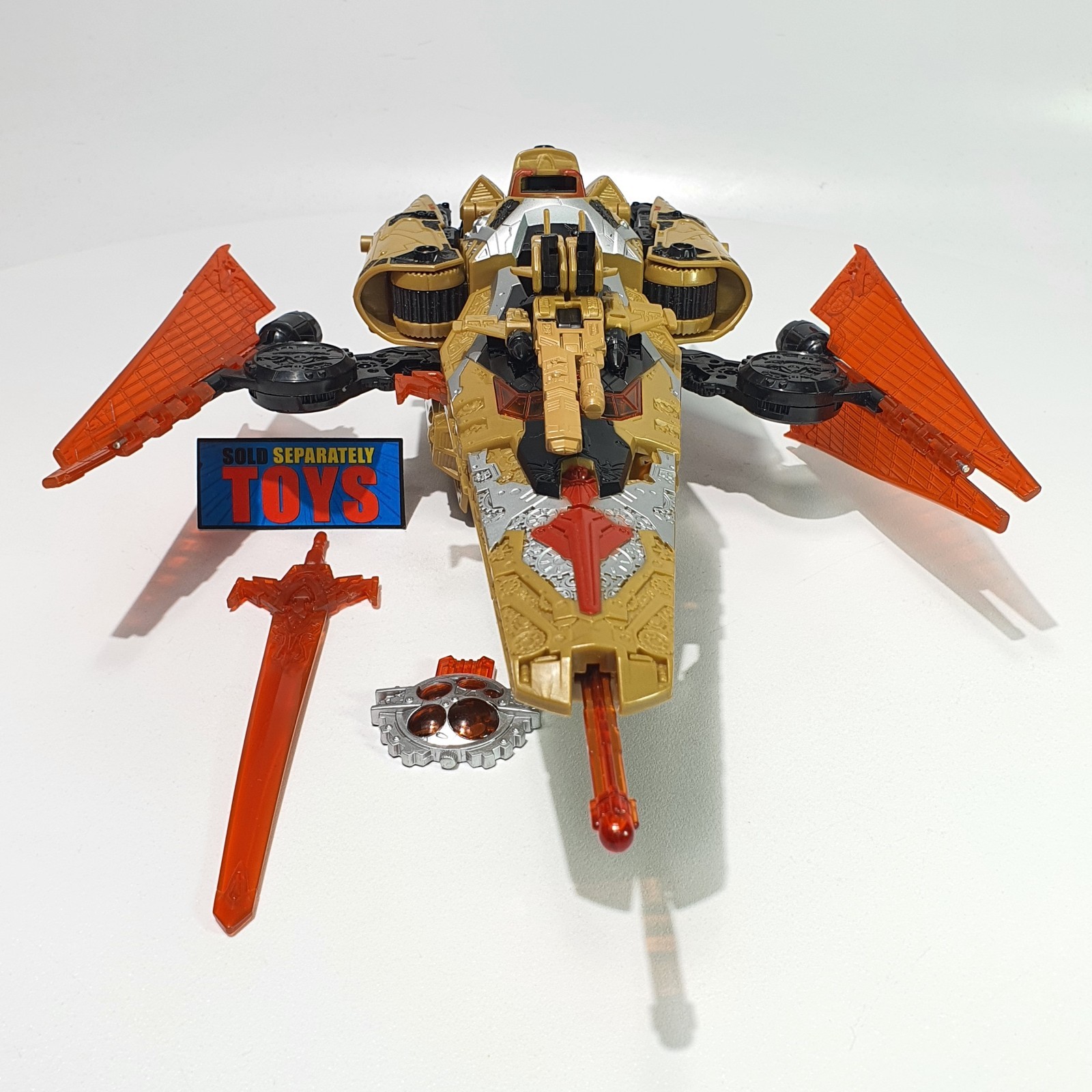 Transformers Cybertron GALAXY FORCE VECTOR PRIME 100% COMPLETE Voyager class