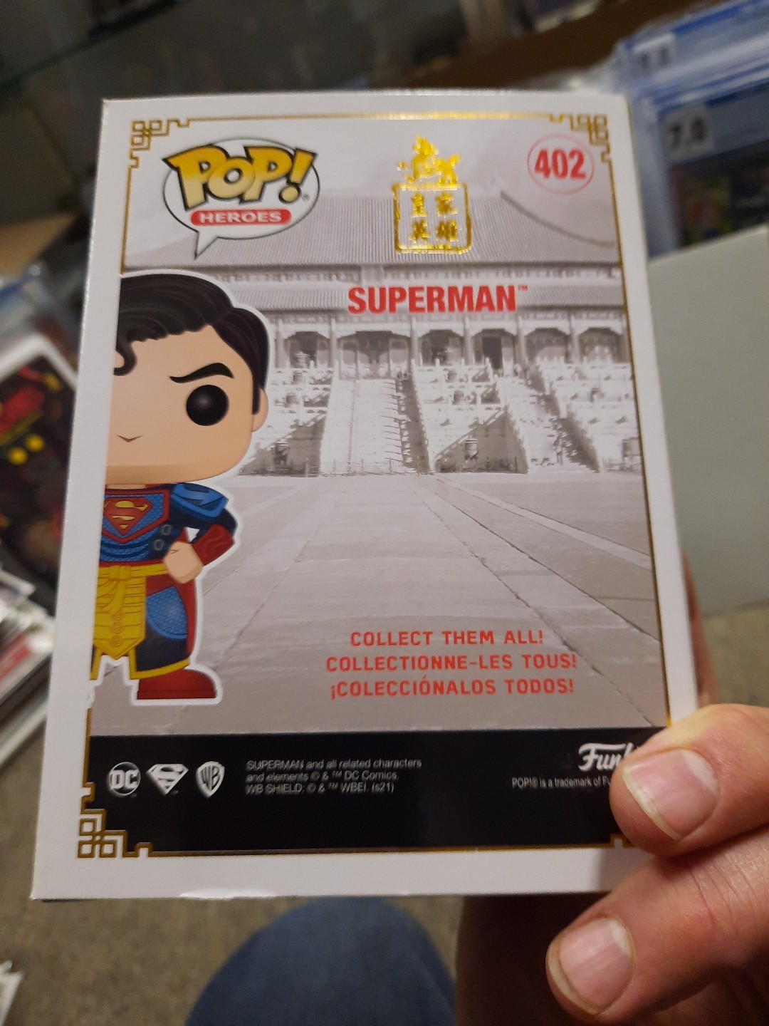 PSA Dean Cain Signed Imperial Palace Superman Clark Kent Autographed 402 Funko