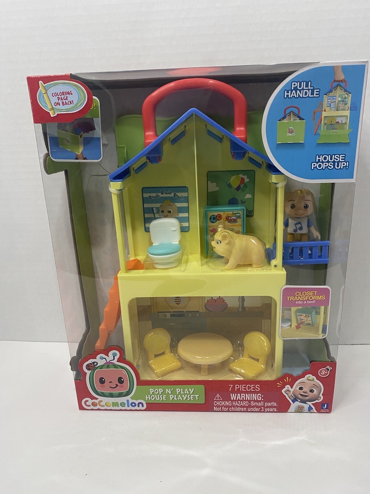 COCOMELON Pop N Play House PLAYSET