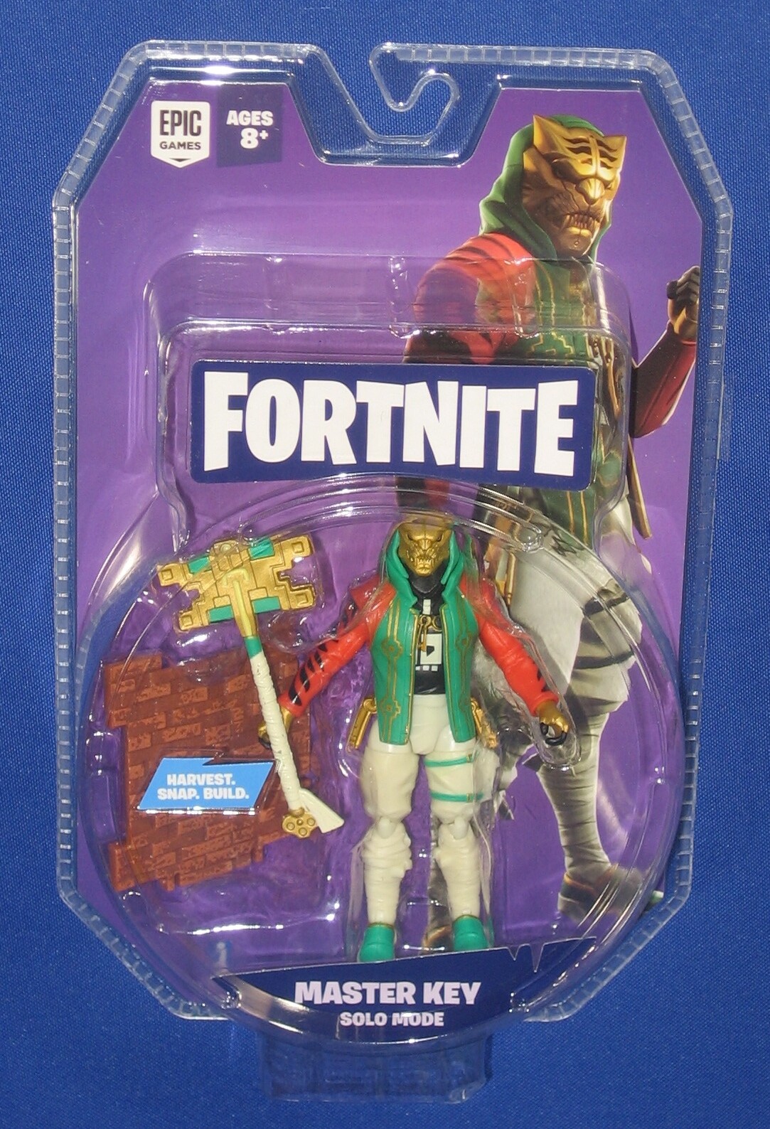 2020 Fortnite Master Key 4&Prime; Action Figure MIP Solo Epic Video Games Jazwares