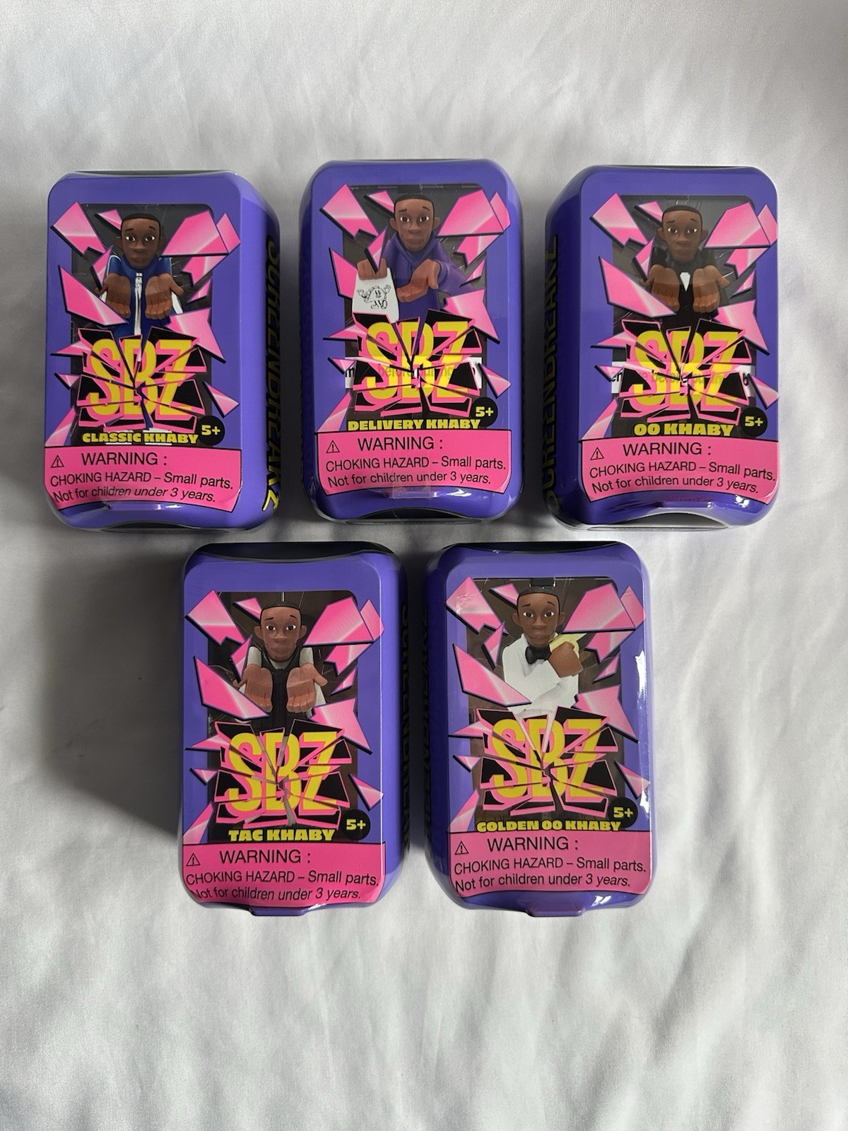 ScreenBreakz SBZ Lot of 5 Different FIgures New Factory Sealed