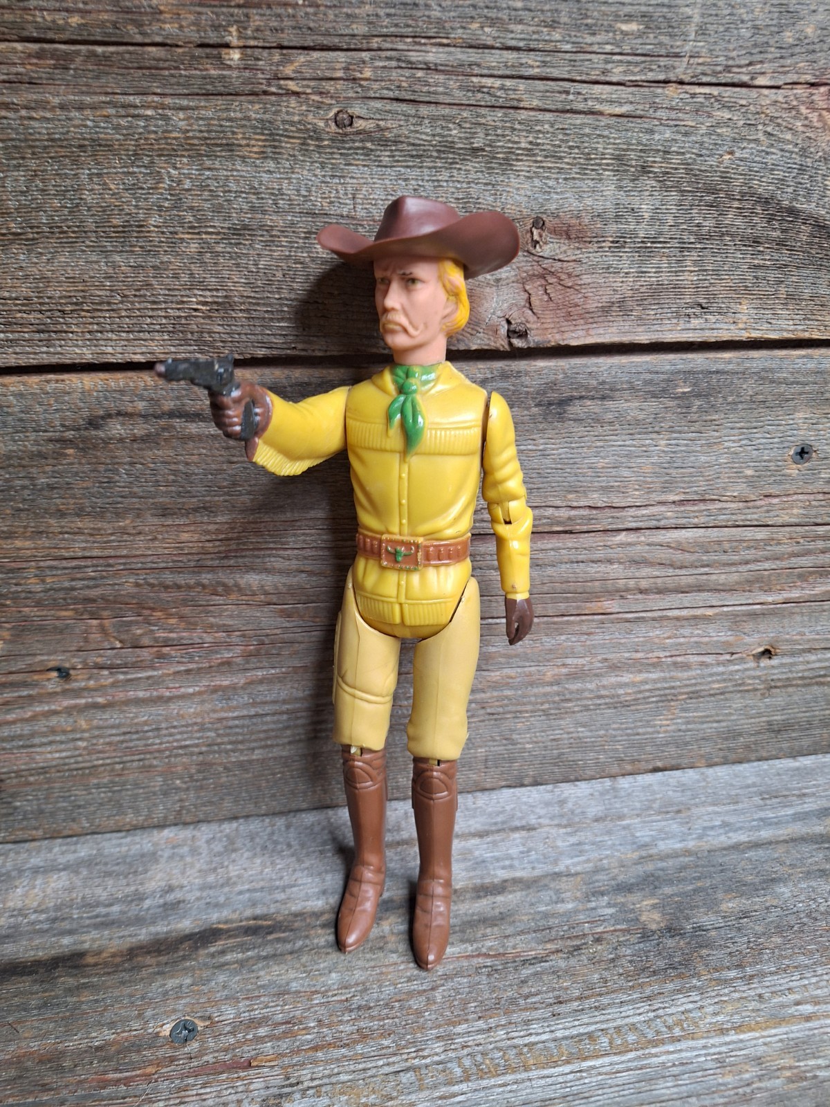 Vintage 1975 Durham Industries Wild Bill Hickoock Quick Draw Working With Hat