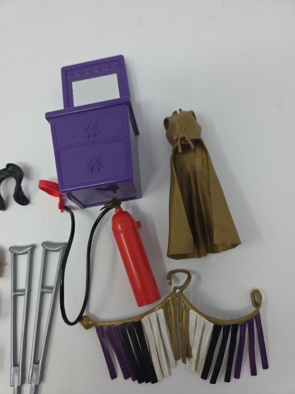 WWE 19 Piece Accessory Prop Weapon Lot
