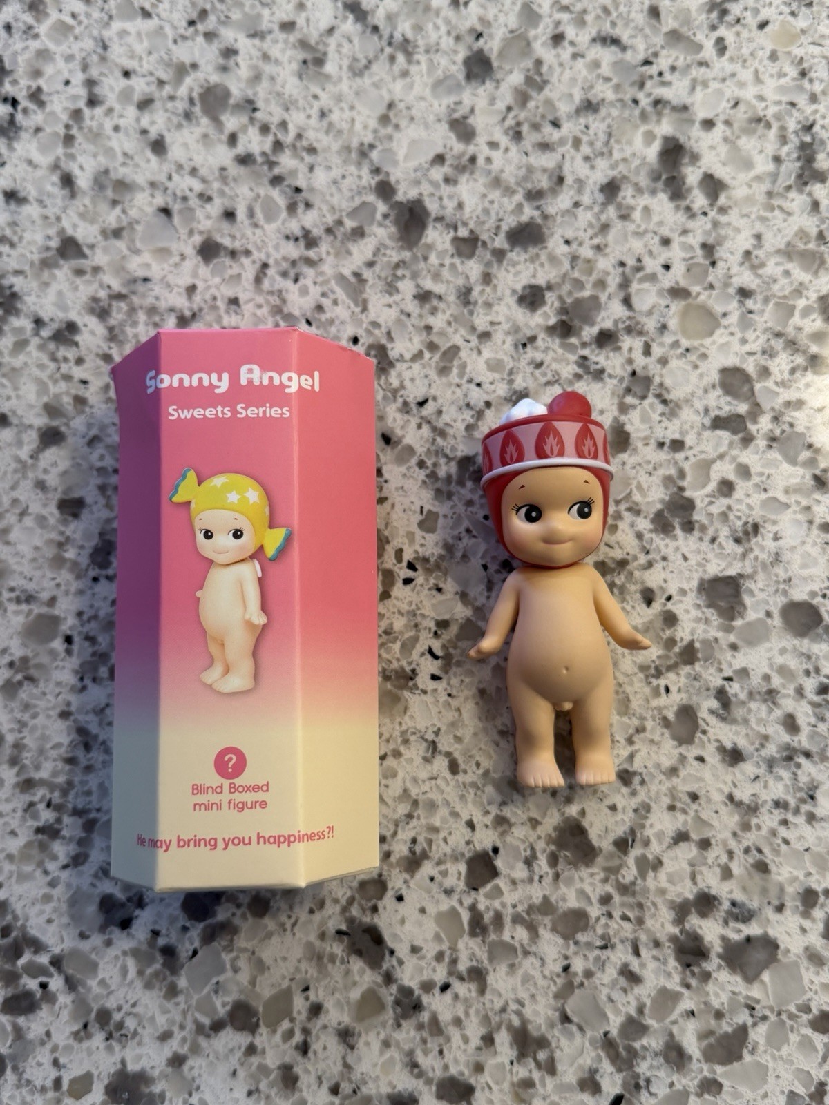 Authentic Sonny Angel Sweets Series Strawberry Shortcake Figure-With Box
