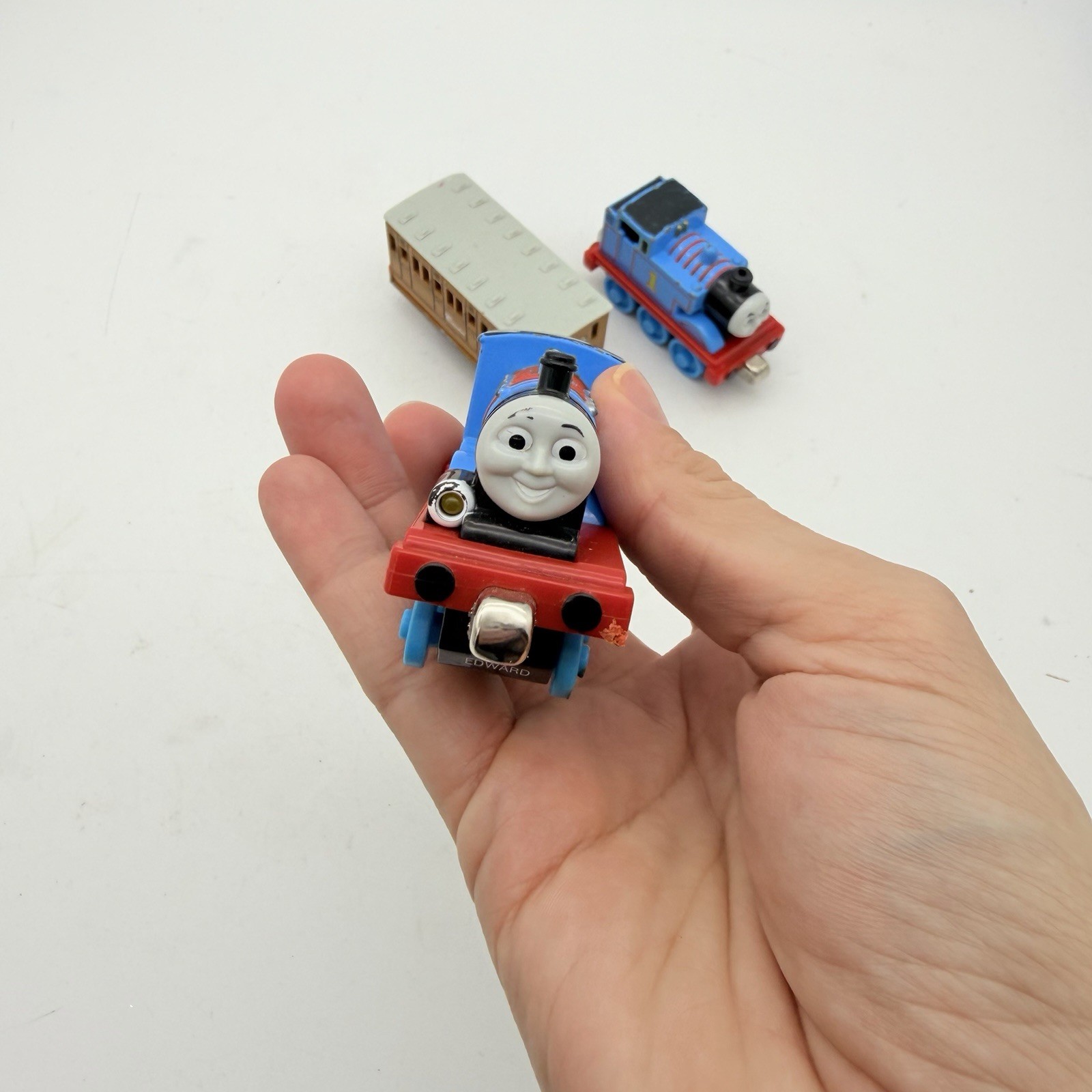 Thomas Train Diecast Lot Talking Thomas Clarabel 2009 Needs Batteries Magnetic