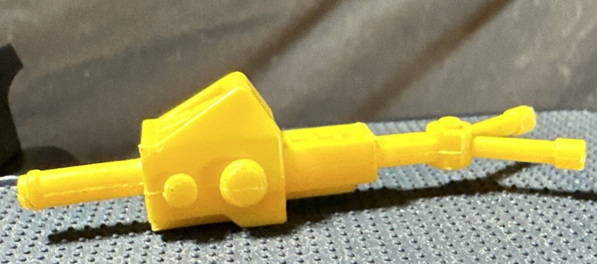 Vintage Real Ghostbusters Screaming Heroes Egon PKE Meter accessory part, 1986