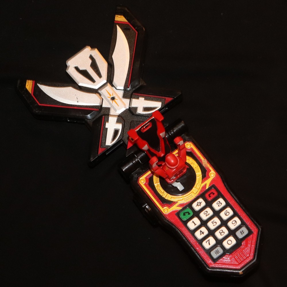 POWER RANGERS GOKAIGER Super Megaforce DX Mobirates 18p Key Morpher Goseiger set
