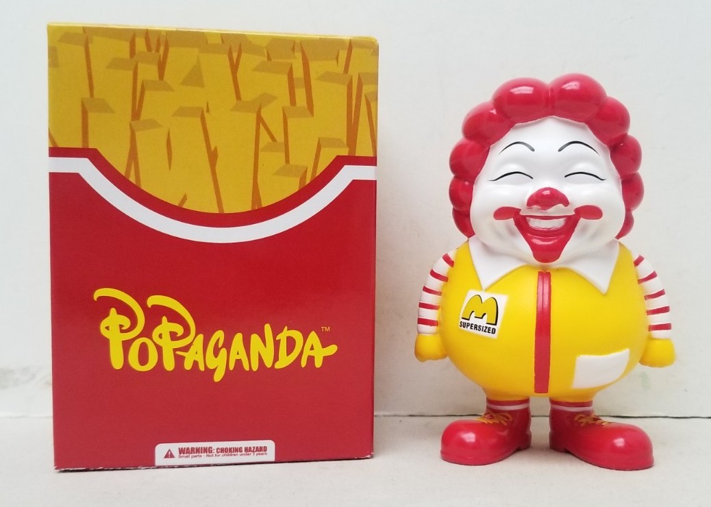 Mindstyle 4&Prime; Popaganda Ron English X Secret Base « MC Supersized Original » Figure