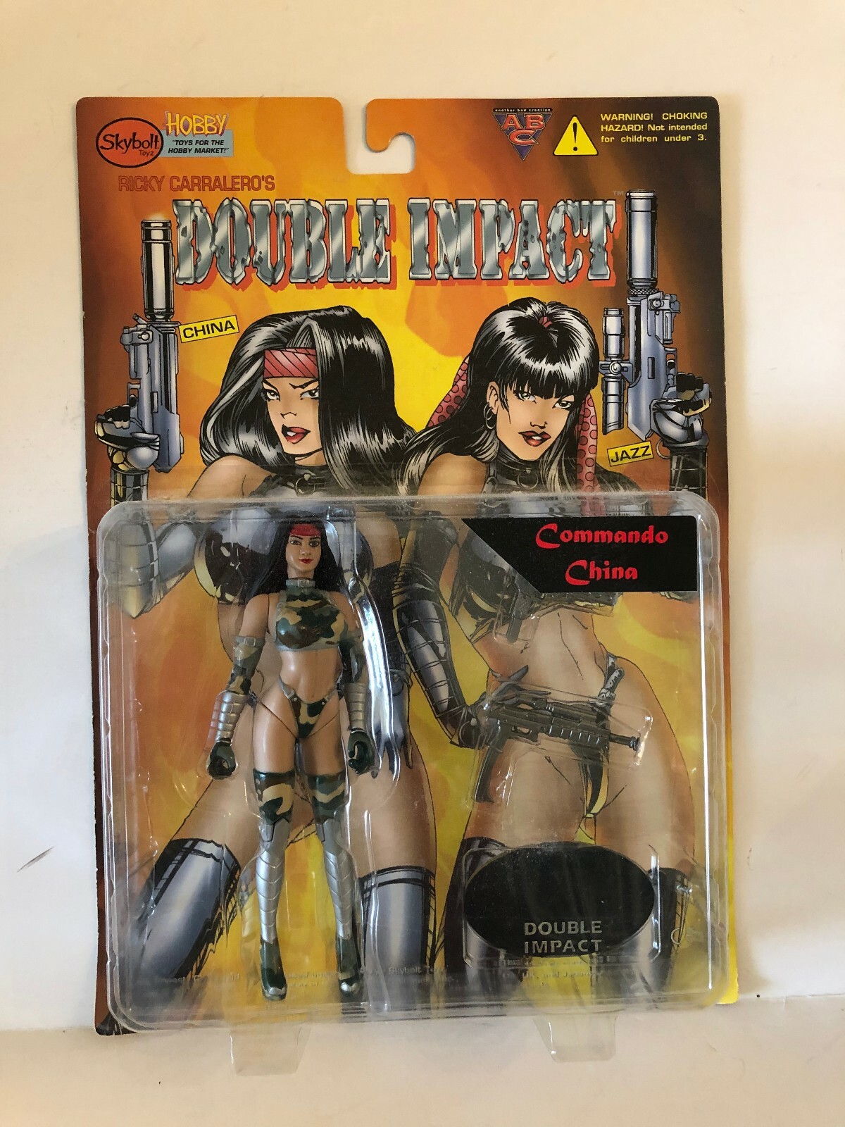 SKYBOLT TOYZ RICKY CARRALERO&rsquo;S DOUBLE IMPACT – COMMANDO CHINA 1998 NEW SEALED