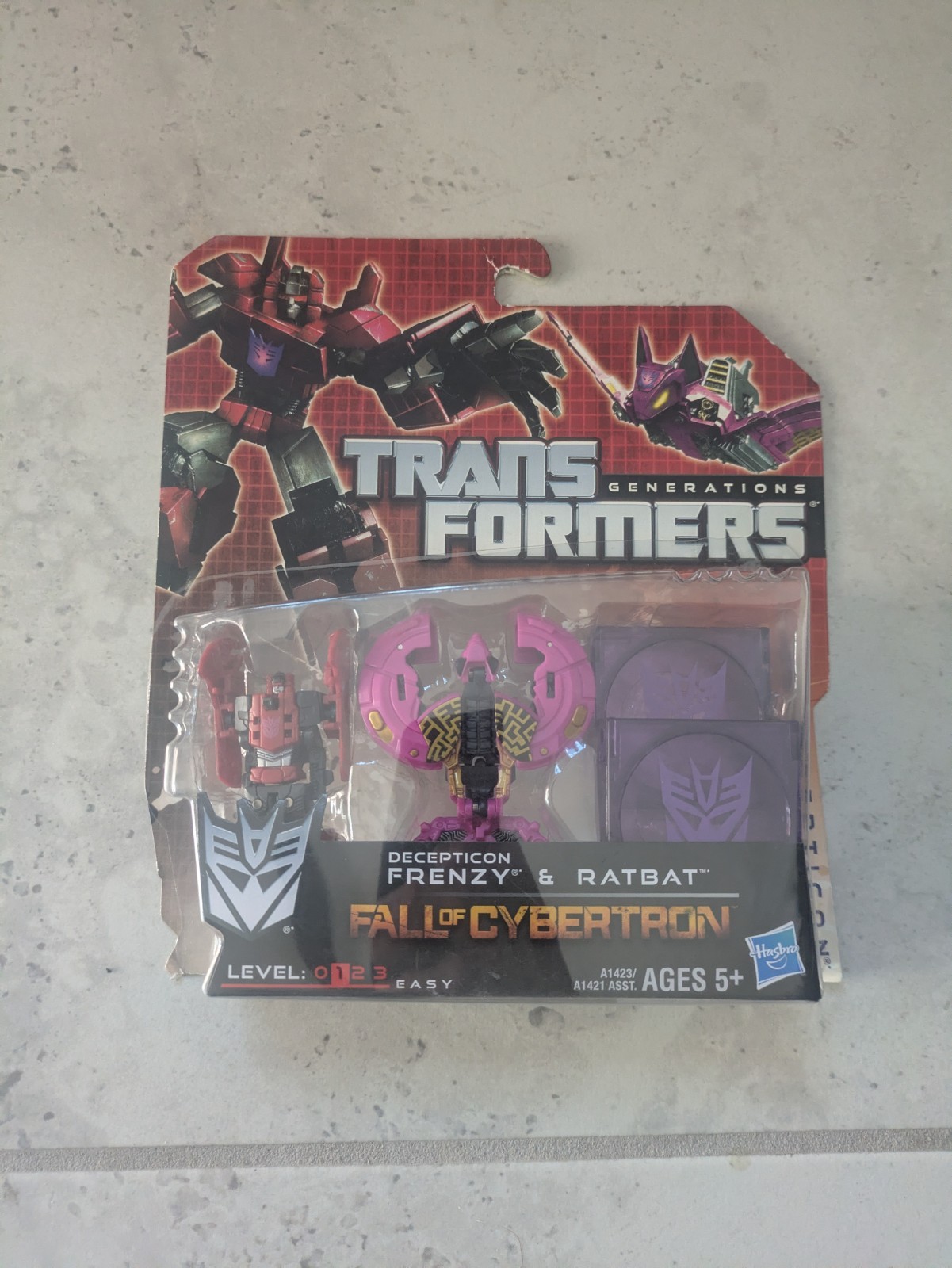 Transformers Generations Fall of Cybertron Decepticon Frenzy & Ratbat New Sealed
