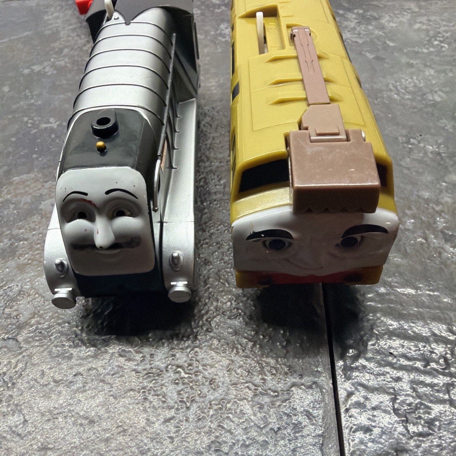 Thomas TrackMaster Motorized Train Lot 36 Pieces Engines Cargo Bundle Untested