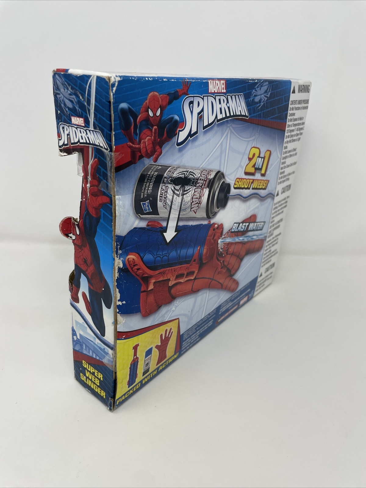 Marvel Spider-Man SUper Web Slinger Action Figure Toy Suitable Ages 5+ Years
