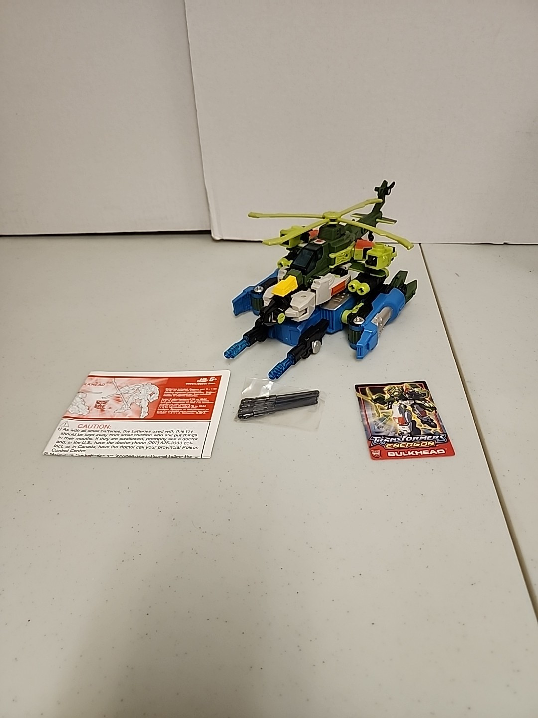 2004 Hasbro Transformers Energon Bulkhead 100% Complete