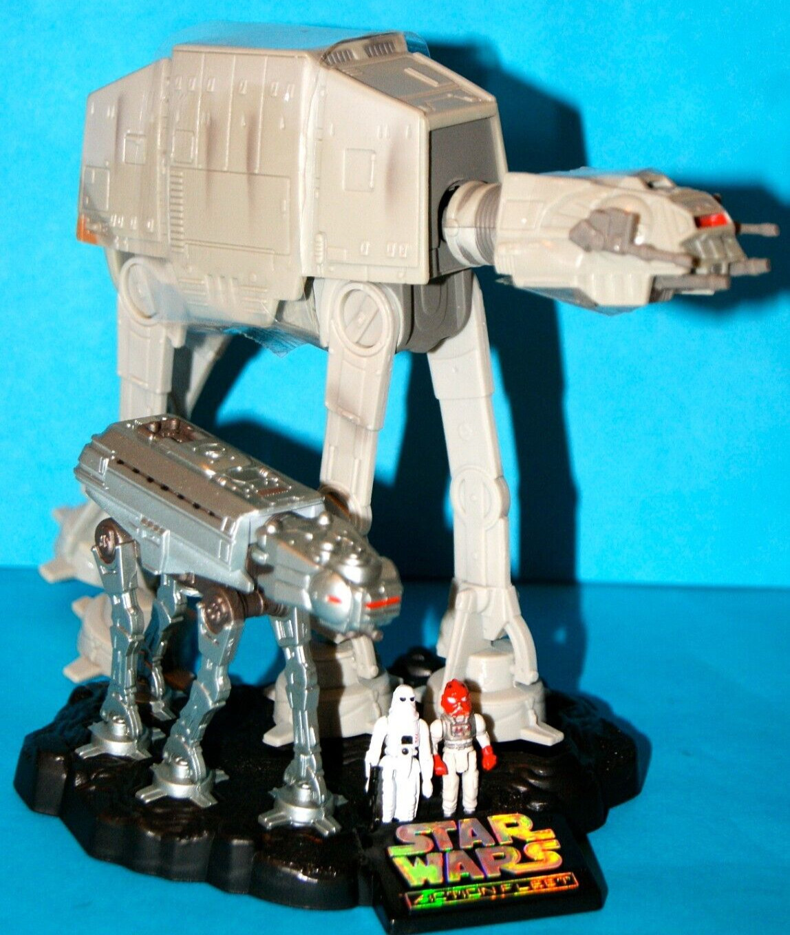STAR WARS AT-AT ALPHA SERIES MICRO MACHINES ACTION FLEET COMPLETE