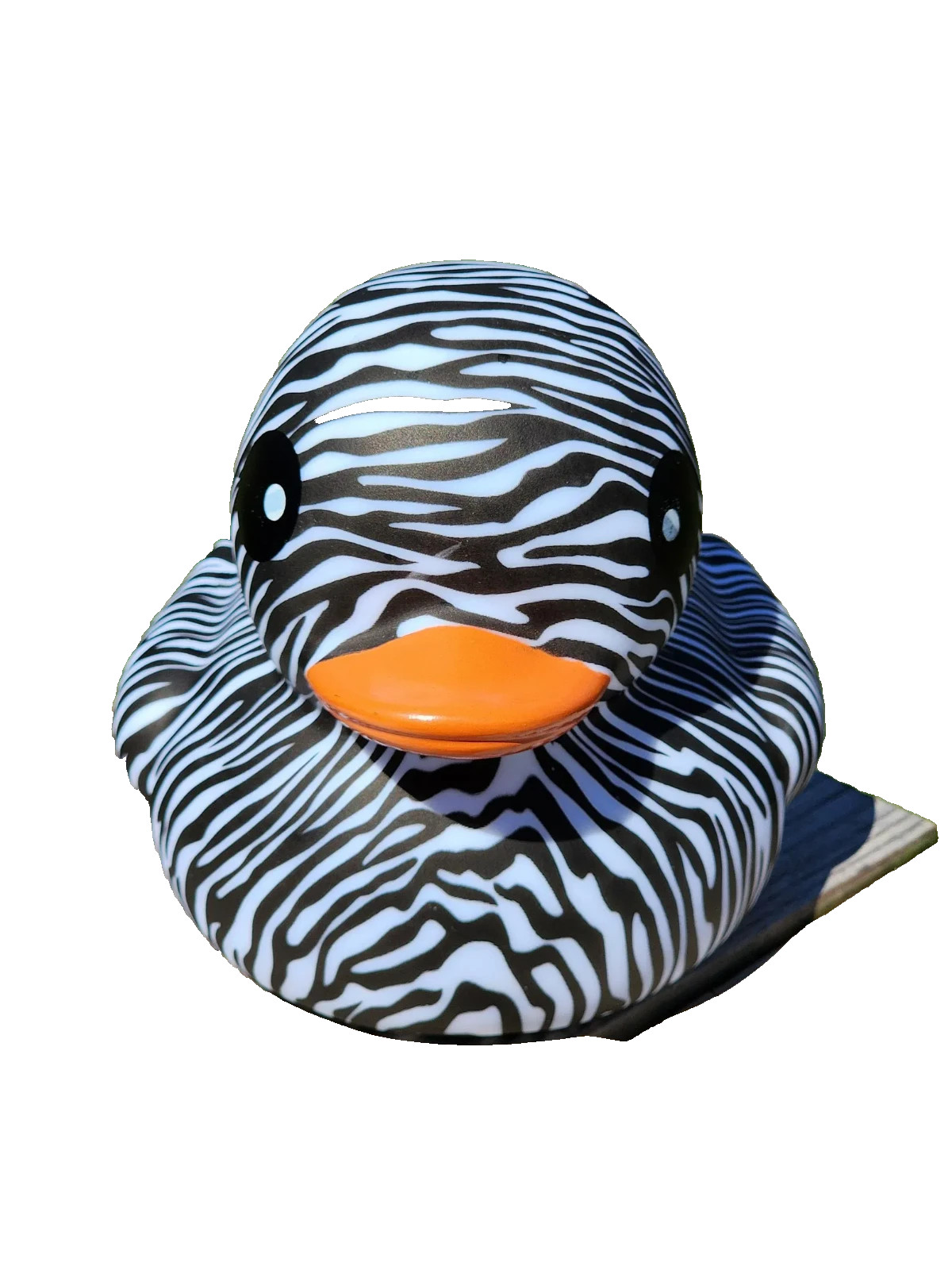 Zebra Print Rubber Ducky 6in – Jeep Ducking – FAST US Shipper
