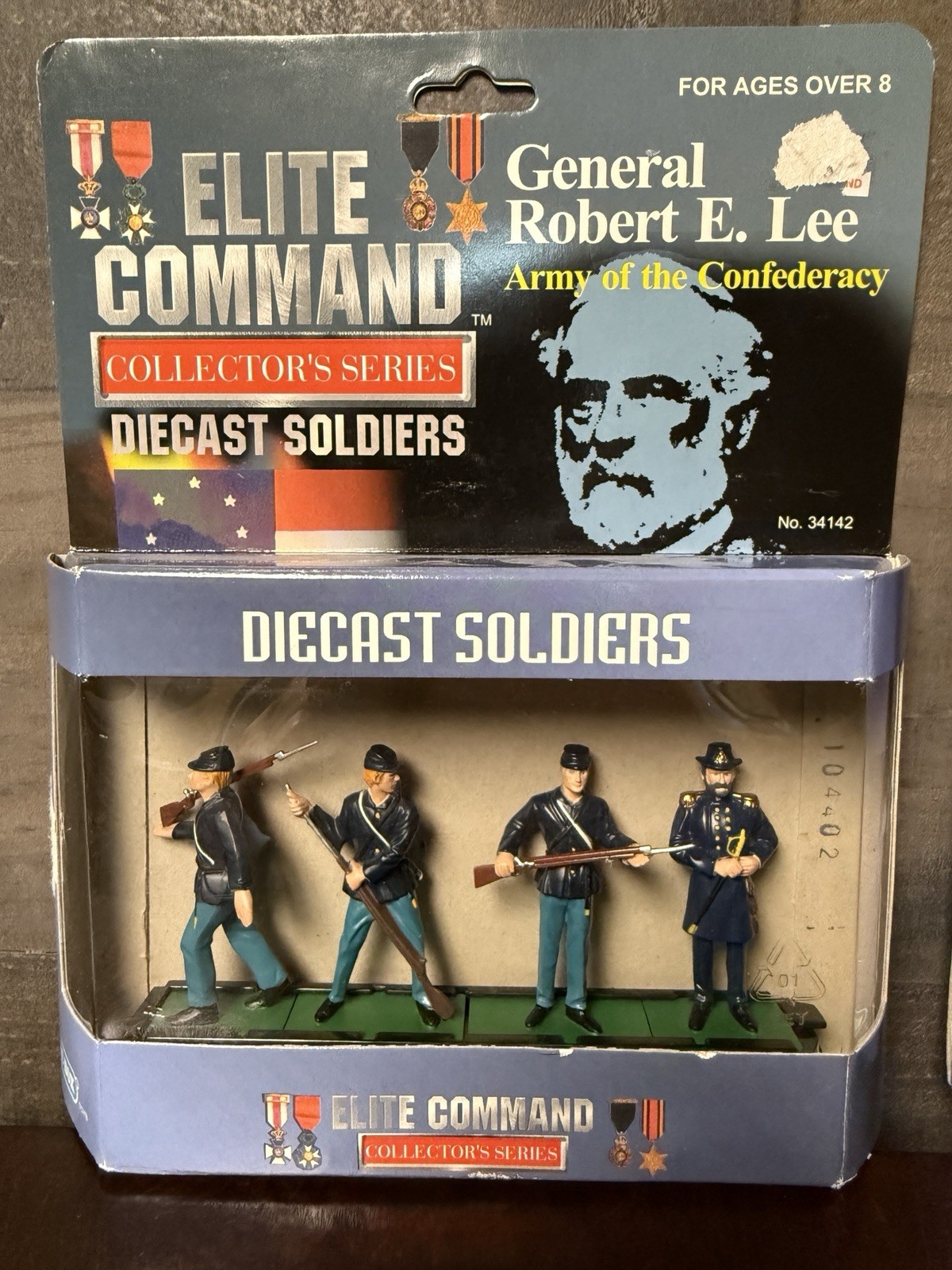 Elite Command Collectors Series General Robert E. Lee & Ulysses S Grant Diecast