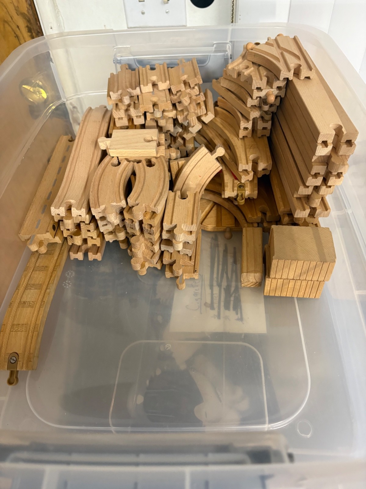 Gullane Learning Curve Train set huge lot 223 pieces read below Thomas tons here