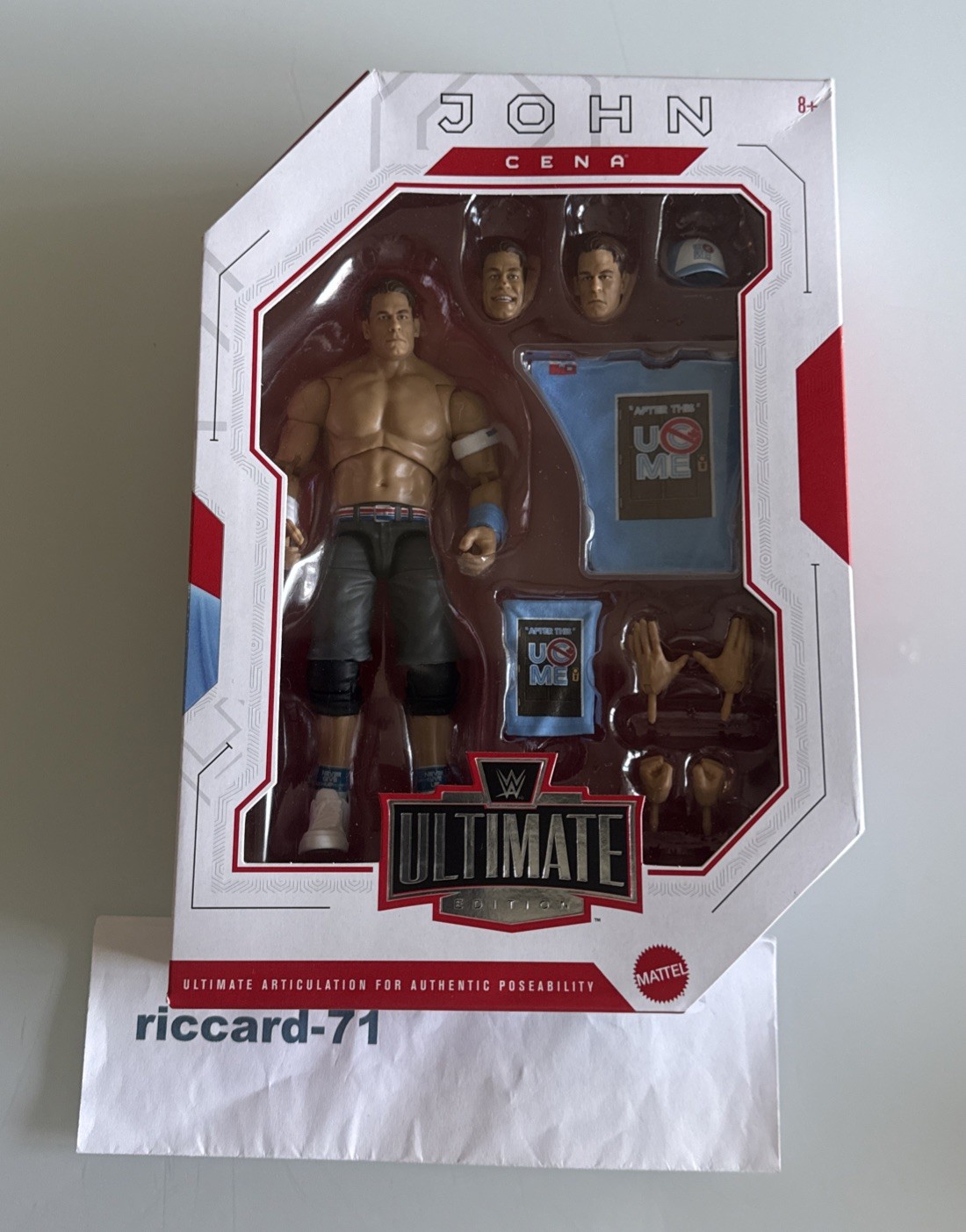 WWE Ultimate Edition 31 John Cena 6&Prime; Action Figure U Can&rsquo;t See Me Shirt